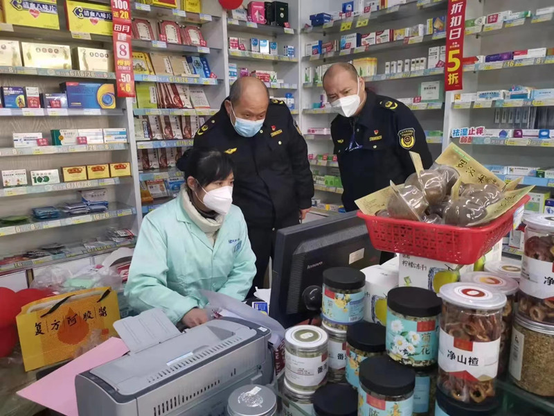 湖北市場監管部門加強防疫相關藥品及物資價格監管。湖北省市場監管局供圖